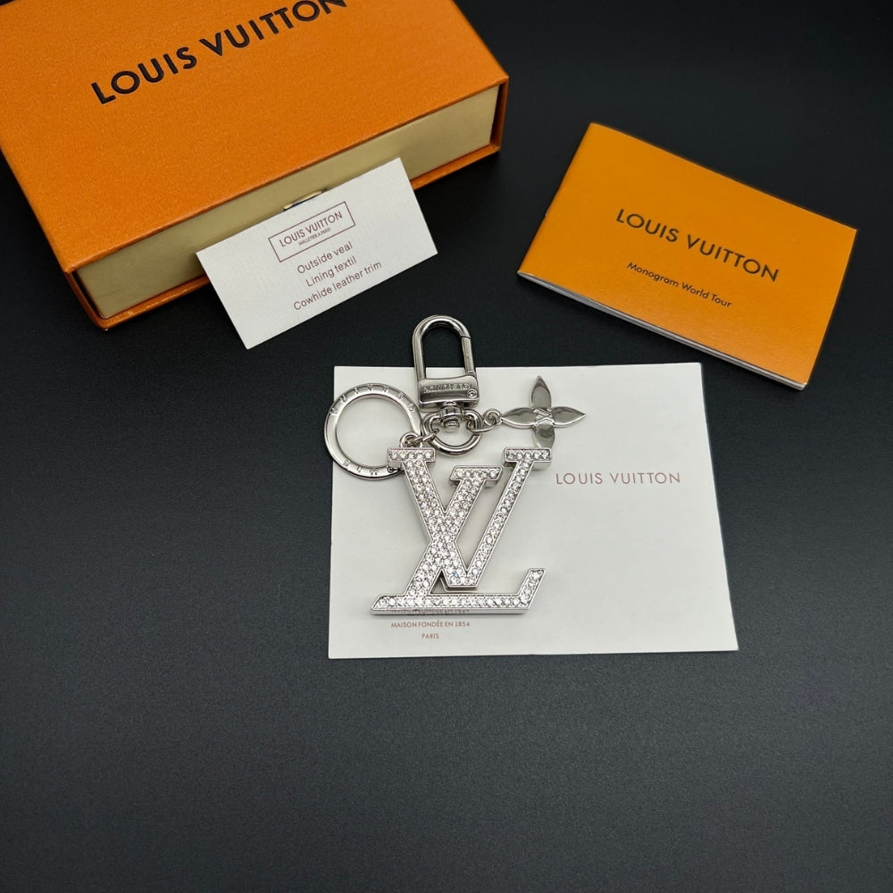 Louis Vuitton Lv Logo Bag Charms Key Holder