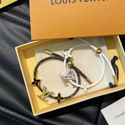 Louis Vuitton Lv Iconic Bracelet Monogram Brown M1019Z