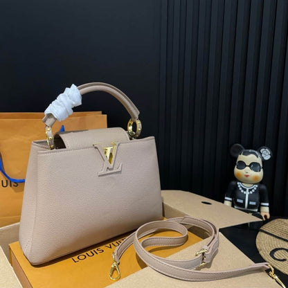 Louis Vuitton Capucines BB Bag Beige 27Cm M94634