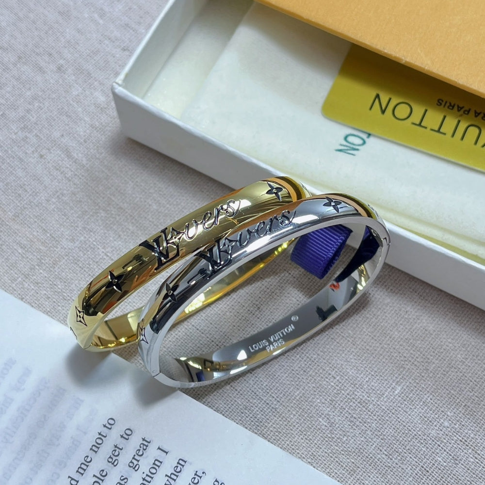 Louis Vuitton Lv Towards Bangle Silver M1394M
