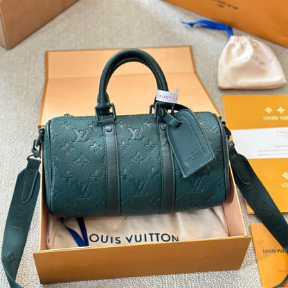 Louis Vuitton Keepall Bandoulière Dark Green 25Cm M24432