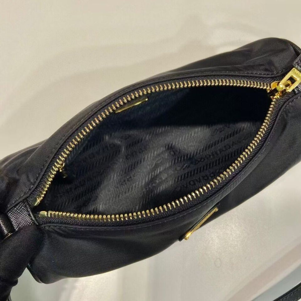 Prada Re Nylon Pouch Black 22Cm 1NE058 2C05 F0002