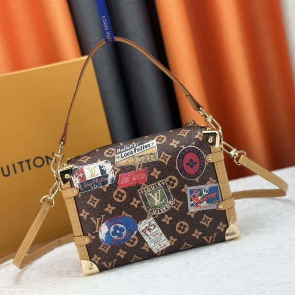 Louis Vuitton Side Trunk MM Flight Mode Gaston Monogram 21Cm M47085