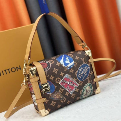 Louis Vuitton Side Trunk MM Flight Mode Gaston Monogram 21Cm M47085