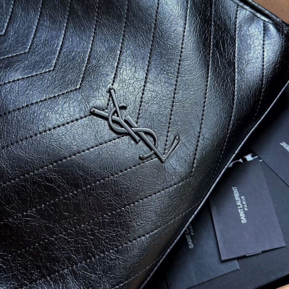 Saint Laurent Medium Niki Shopping Bag Black 33Cm