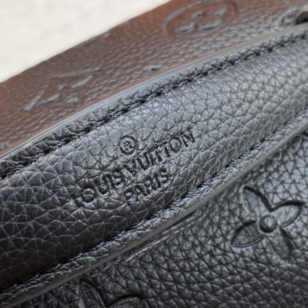 Louis Vuitton Monogram Bumbag Empreinte Black 37Cm M44812