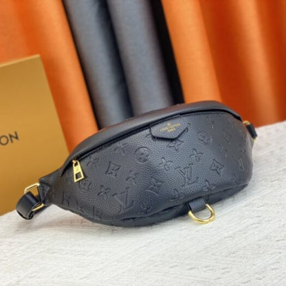 Louis Vuitton Monogram Bumbag Empreinte Black 37Cm M44812