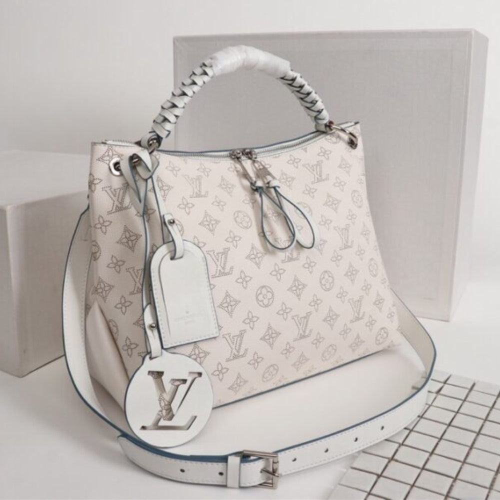 Louis Vuitton Beaubourg Hobo MM White 32Cm M58482