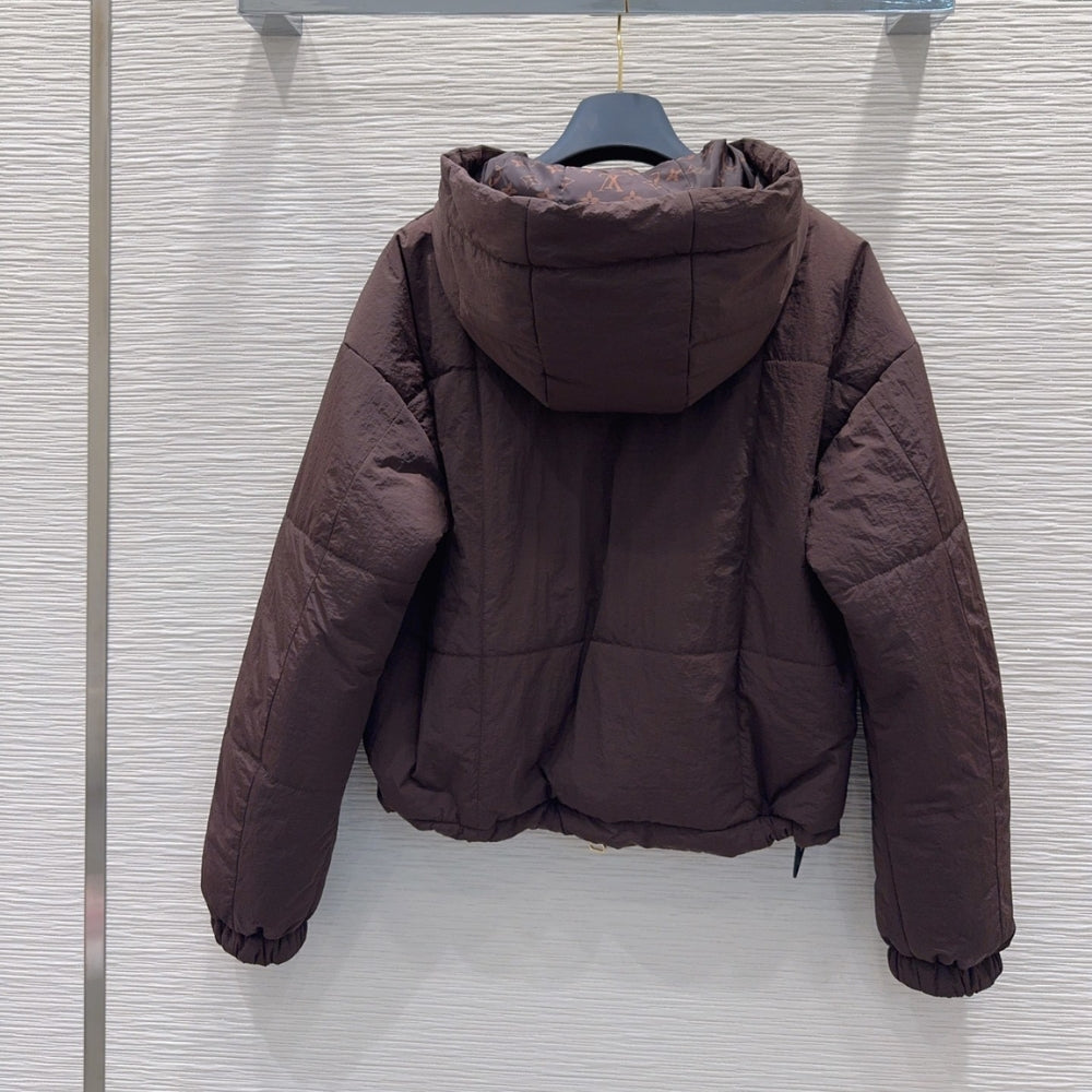 Louis Vuitton Jacket Monogram Brown 1Ahxsw