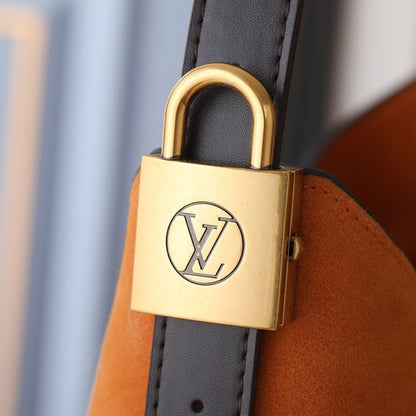 Louis Vuitton Hobo MM Tan 35Cm M25516