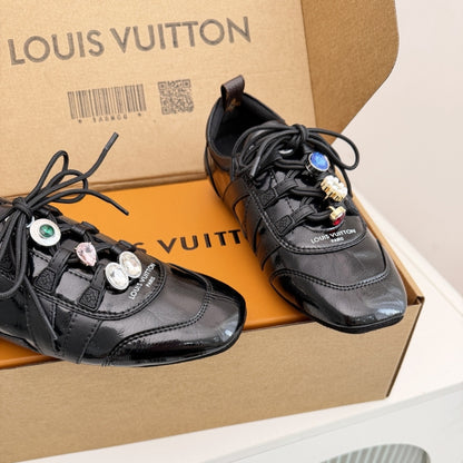 Louis Vuitton Lv Sneakerina Black 1Aiver