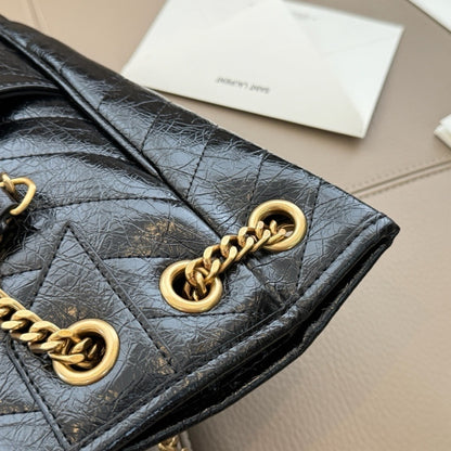 Saint Laurent Niki Small Shopping In Vintage Black 30Cm