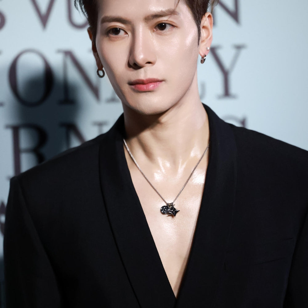 Louis Vuitton Lv Instinct Necklace Silver M00521