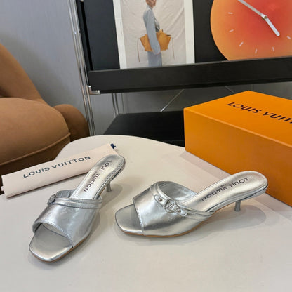 Louis Vuitton 6Am Mule Silver 1Aivt3