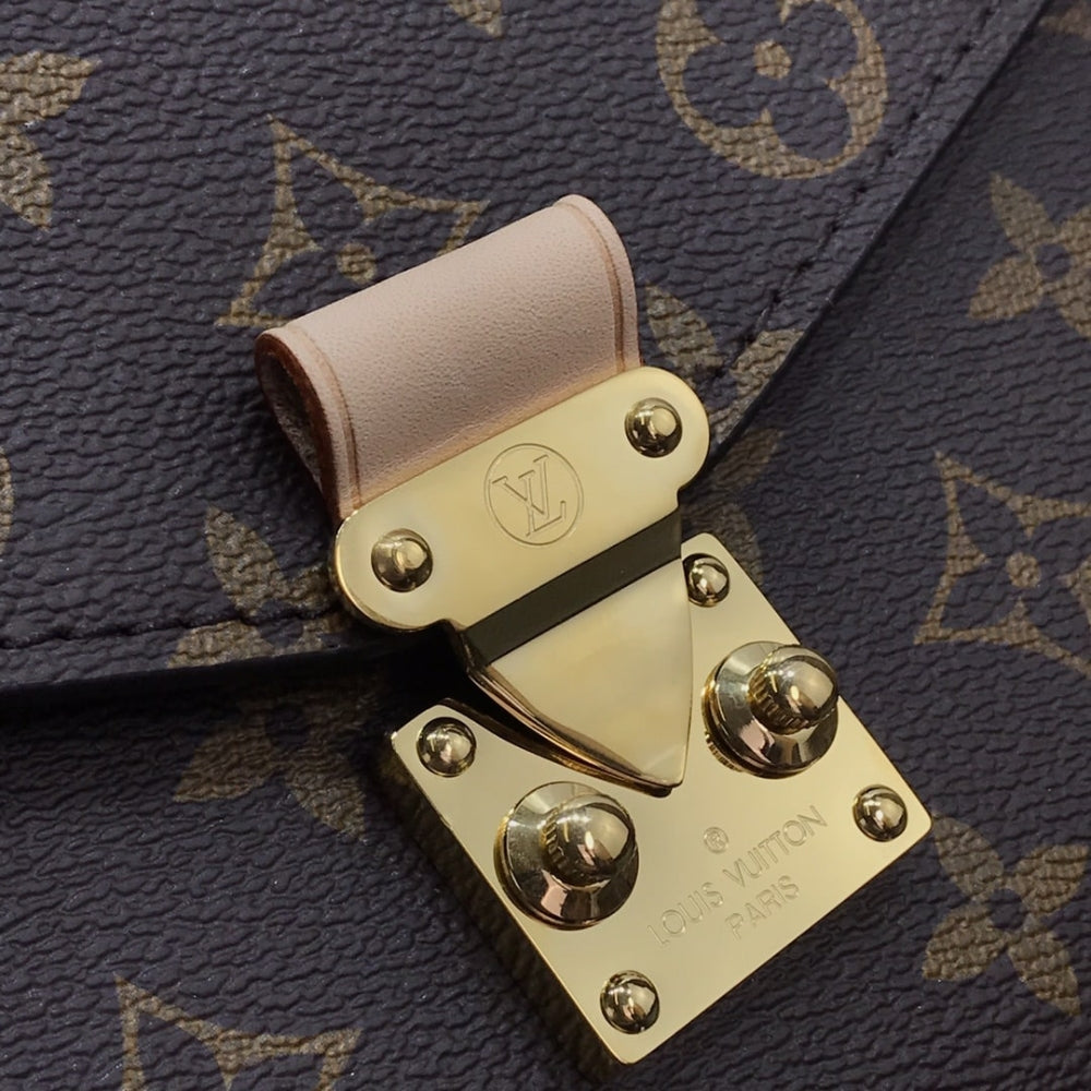 Louis Vuitton Pochette Métis Monogram Canvas Brown 25Cm M44875