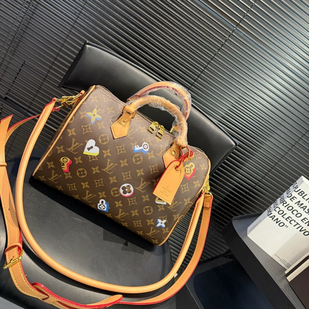Louis Vuitton Speedy Bandoulière 30 In Monogram Canvas Brown 30Cm