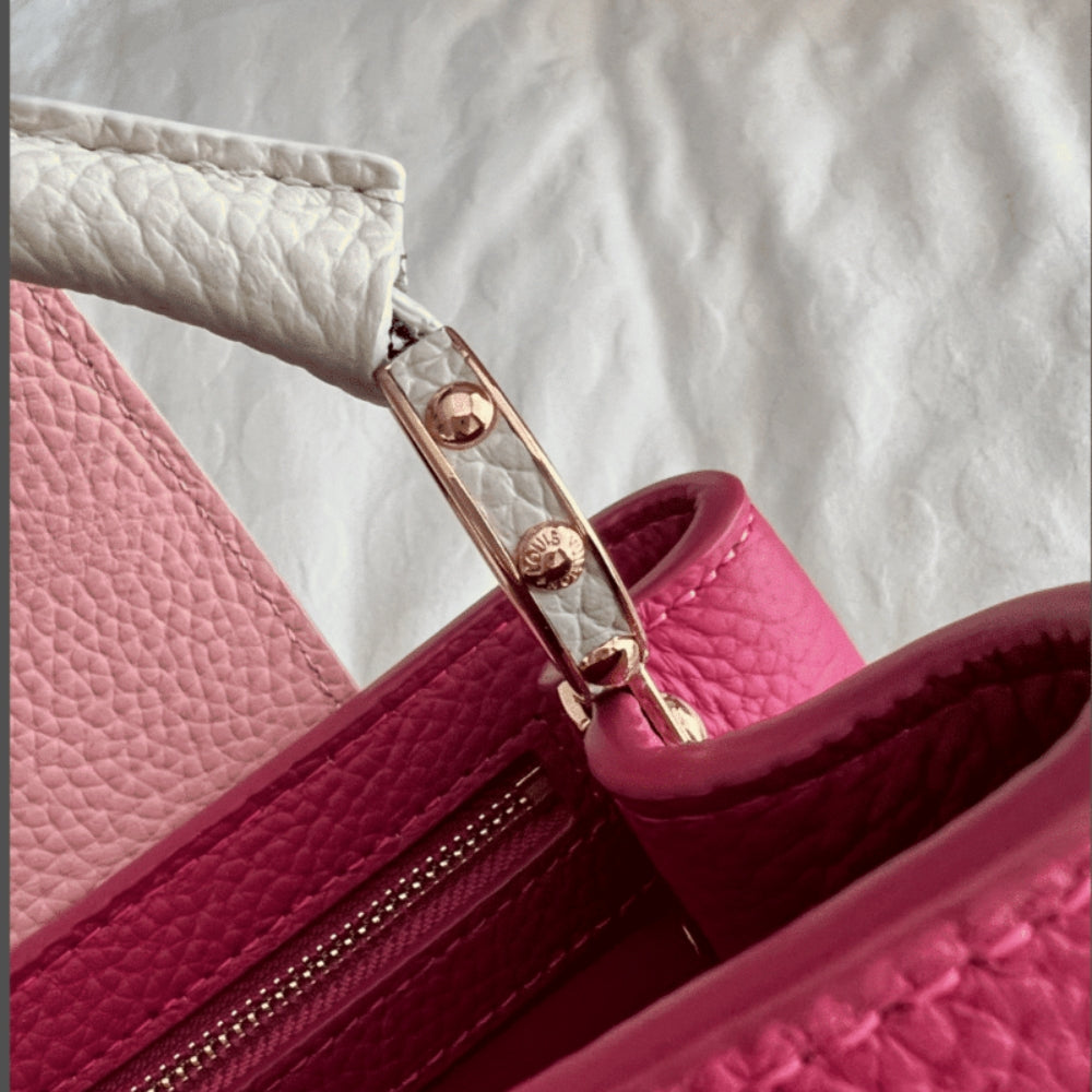 Louis Vuitton Capucines Dark Pink 27Cm M20845