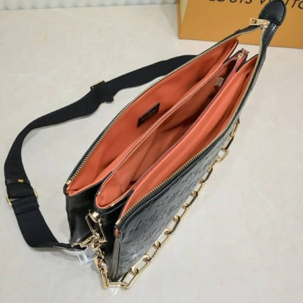 Louis Vuitton Coussin MM Bag Black 34Cm