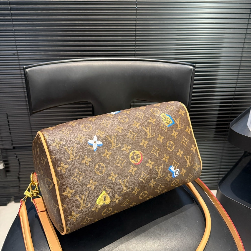 Louis Vuitton Speedy Bandoulière 30 In Monogram Canvas Brown 30Cm