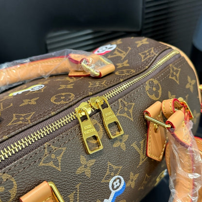 Louis Vuitton Speedy Bandoulière 30 In Monogram Canvas Brown 30Cm