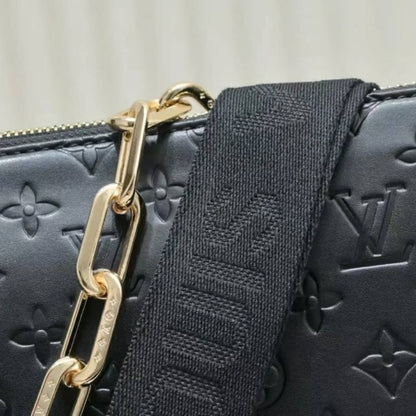 Louis Vuitton Coussin MM Bag Black 34Cm