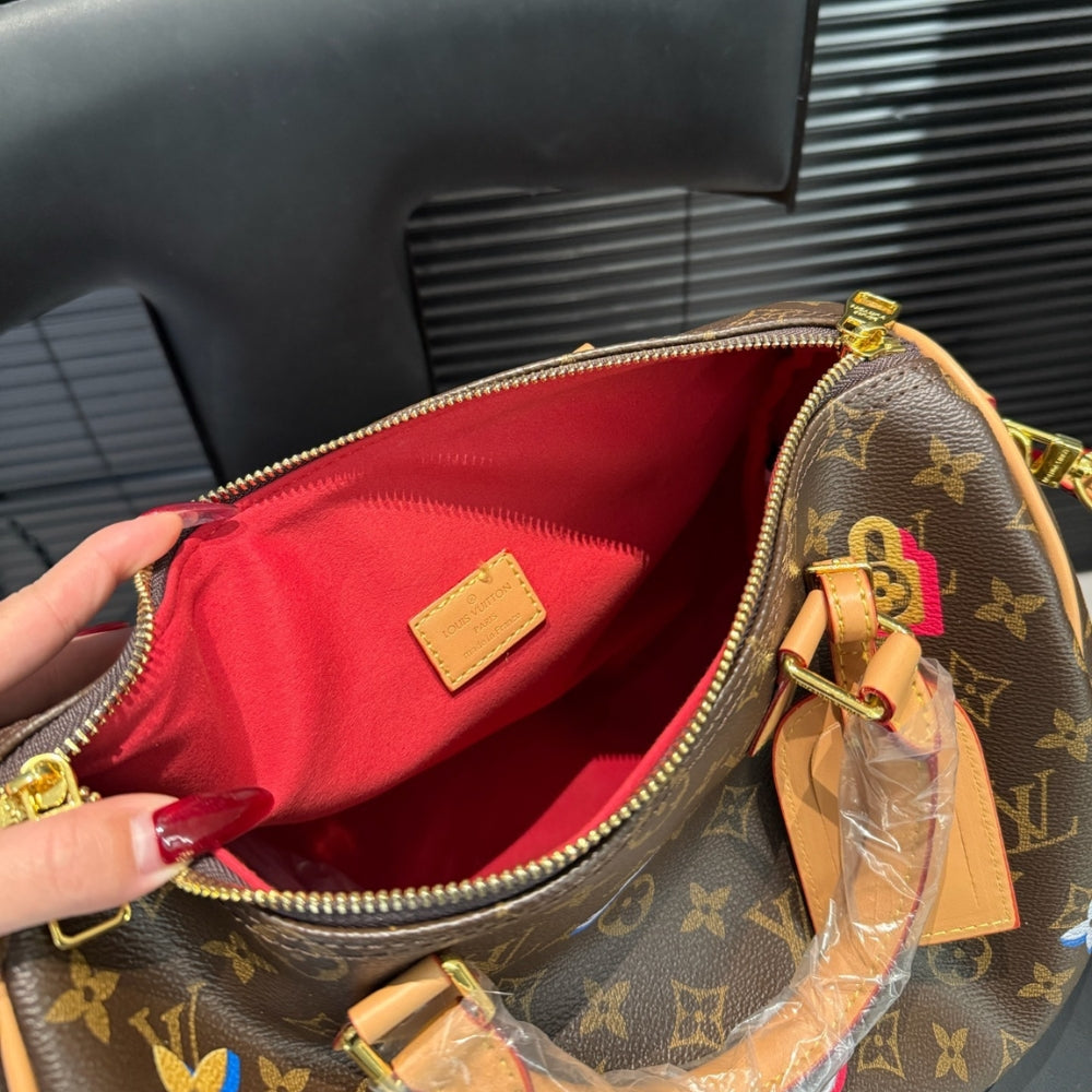 Louis Vuitton Speedy Bandoulière 30 In Monogram Canvas Brown 30Cm
