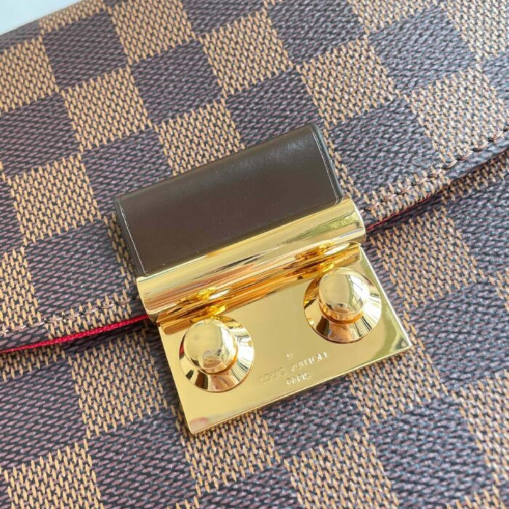 Louis Vuitton Damier Ebene Croisette 25Cm N53000