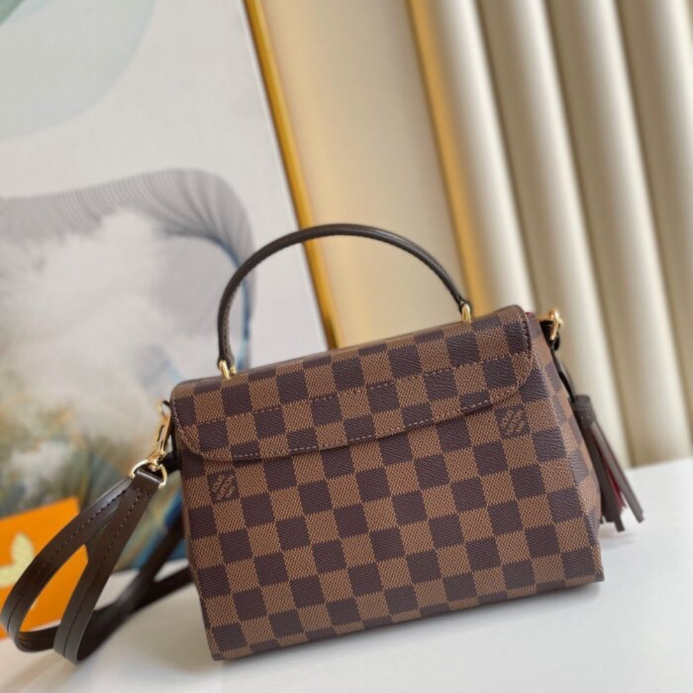 Louis Vuitton Damier Ebene Croisette 25Cm N53000