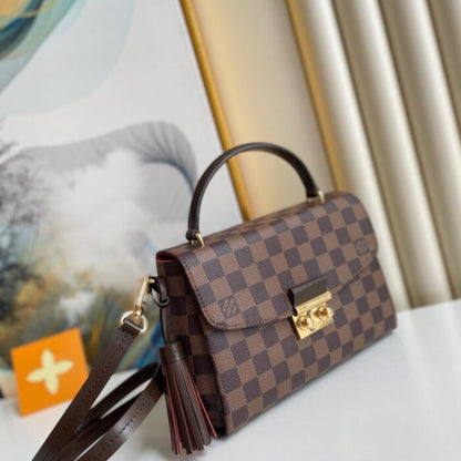 Louis Vuitton Damier Ebene Croisette 25Cm N53000