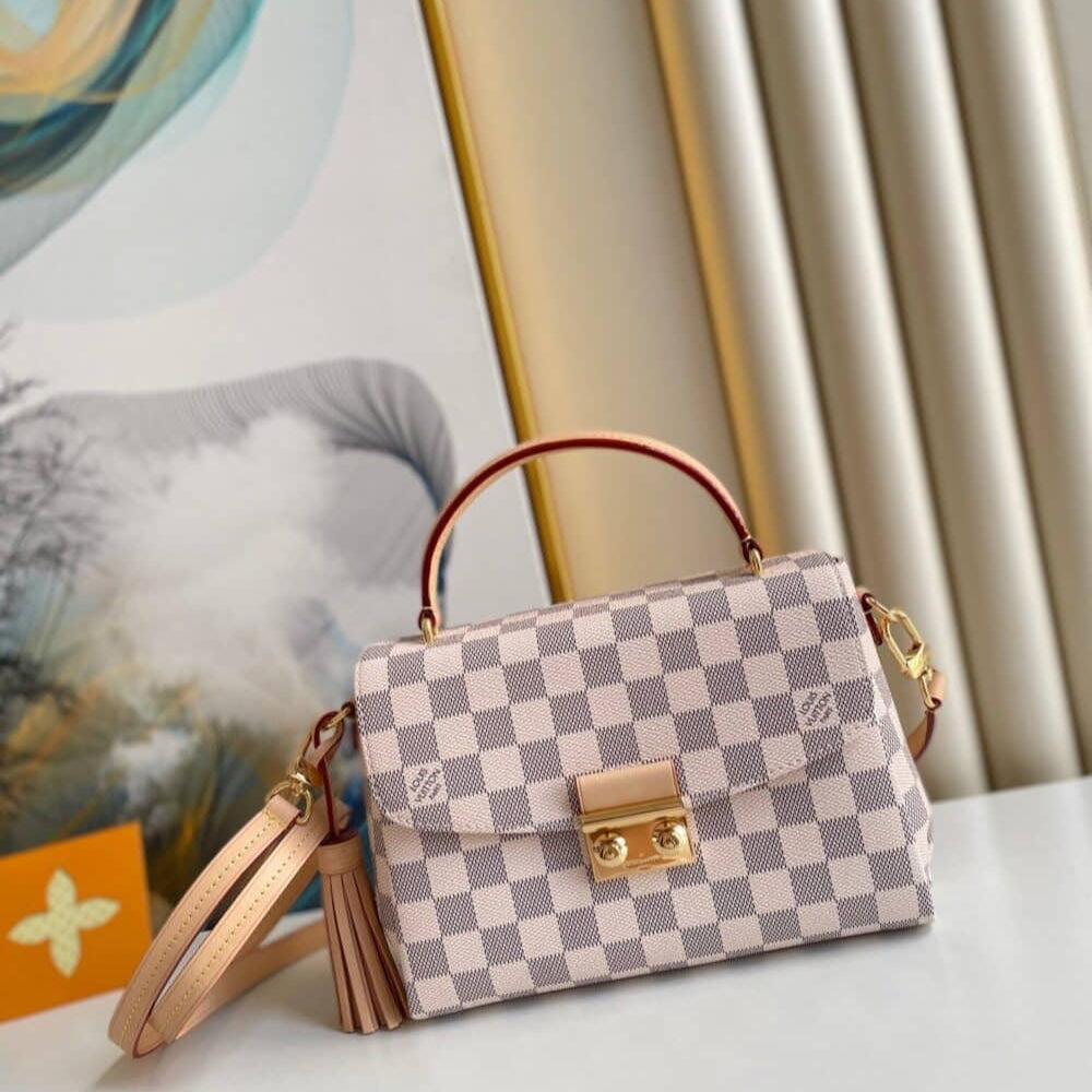 Louis Vuitton Croisette Damier Azur Canvas 25Cm N41581