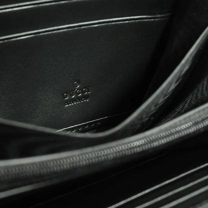 Gucci Single Zipper Handbag Black 20x10cm