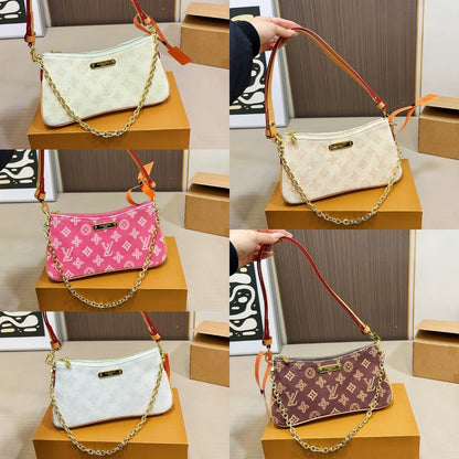 Louis Vuitton Pochette Liv Monogram Origine Lin 24Cm