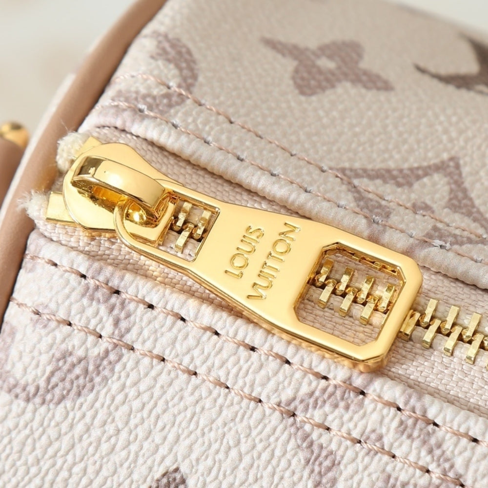 Louis Vuitton Keepall Bandoulière 25 Monogram Beige 25Cm