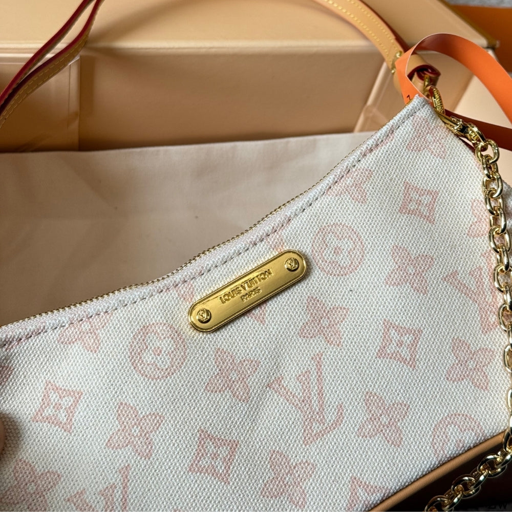 Louis Vuitton Pochette Liv Monogram Origine Lin 24Cm
