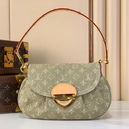 Louis Vuitton Sunset Khaki Denim 27cm M27210
