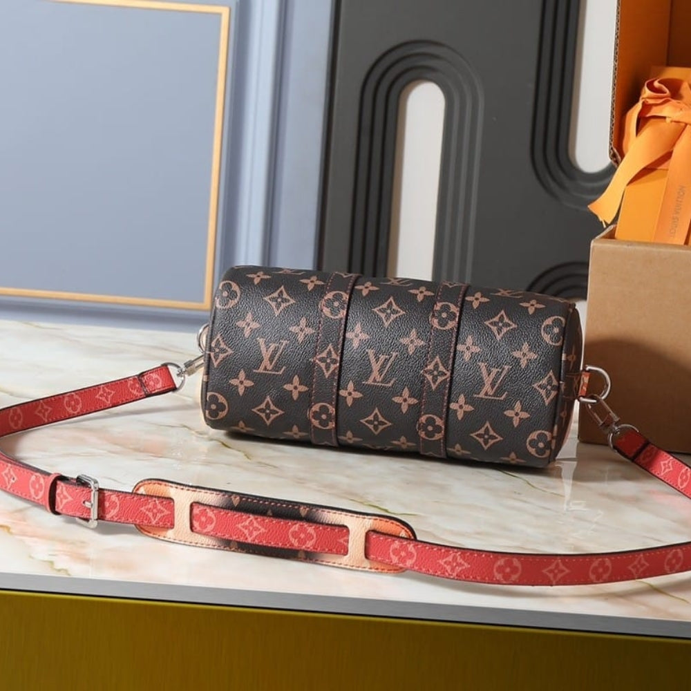 Louis Vuitton Keepall Bandoulière 25 Orange 25Cm M28074