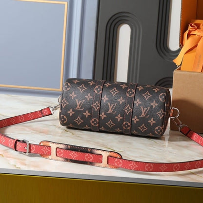 Louis Vuitton Keepall Bandoulière 25 Orange 25Cm M28074