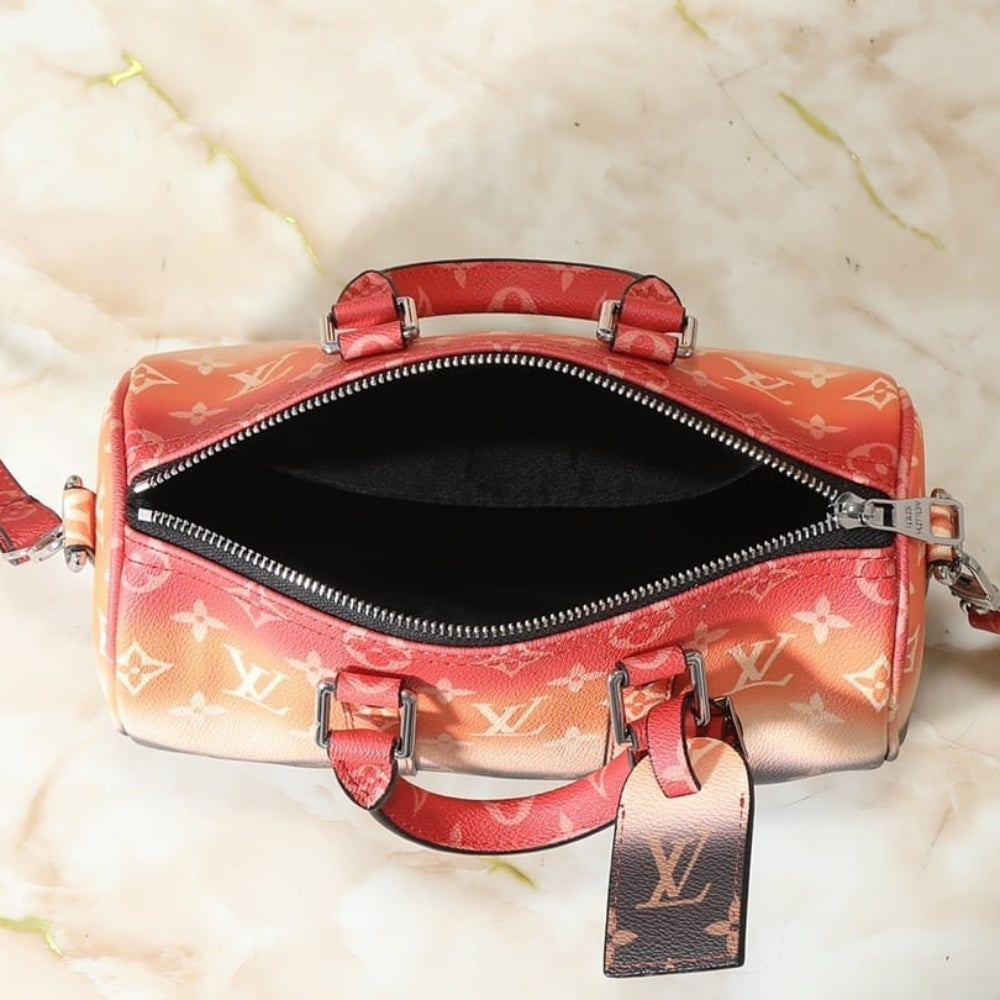 Louis Vuitton Keepall Bandoulière 25 Orange 25Cm M28074
