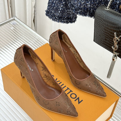 Louis Vuitton Gala Pump Brown 1AIFJD