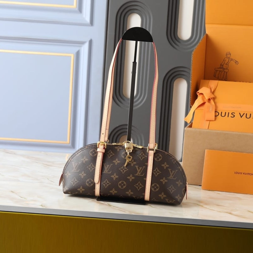Louis Vuitton Squire East West Monogram Canvas Brown 32cm M28953