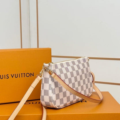 Louis Vuitton Pochette Accessoires Damier Azur 23Cm N40915