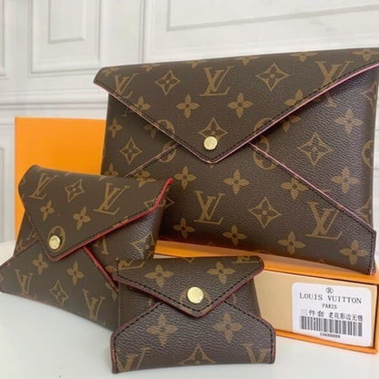Louis Vuitton Kirigami Pochette Monogram Brown 23cm M62034