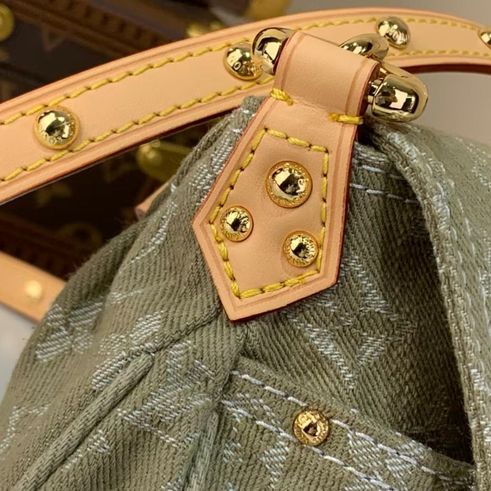 Louis Vuitton Sunset Khaki Denim 27cm M27210
