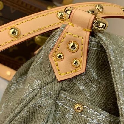 Louis Vuitton Sunset Khaki Denim 27cm M27210