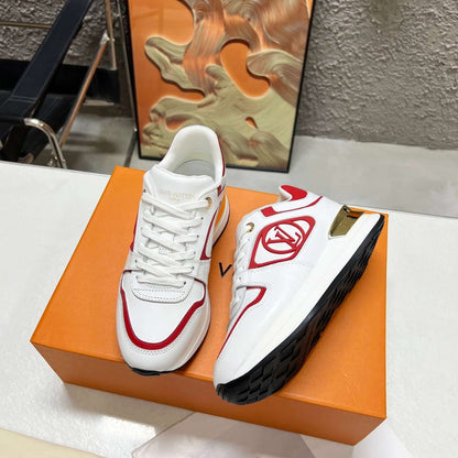 Louis Vuitton Neo Run Away Sneaker White And Red
