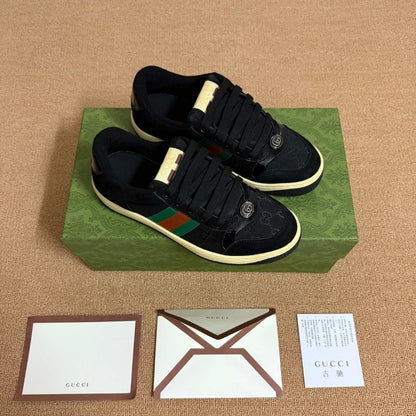 Gucci Women Screener Sneaker Black