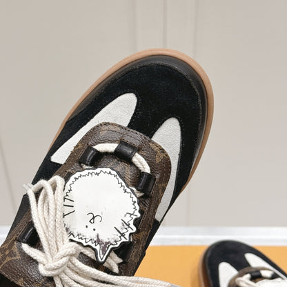 Louis Vuitton Lous Open Sneakers Black 1ABVQ9