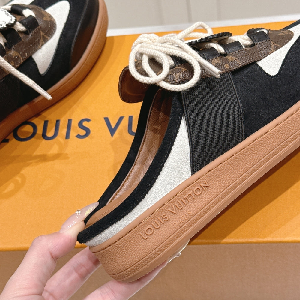 Louis Vuitton Lous Open Sneakers Black 1ABVQ9