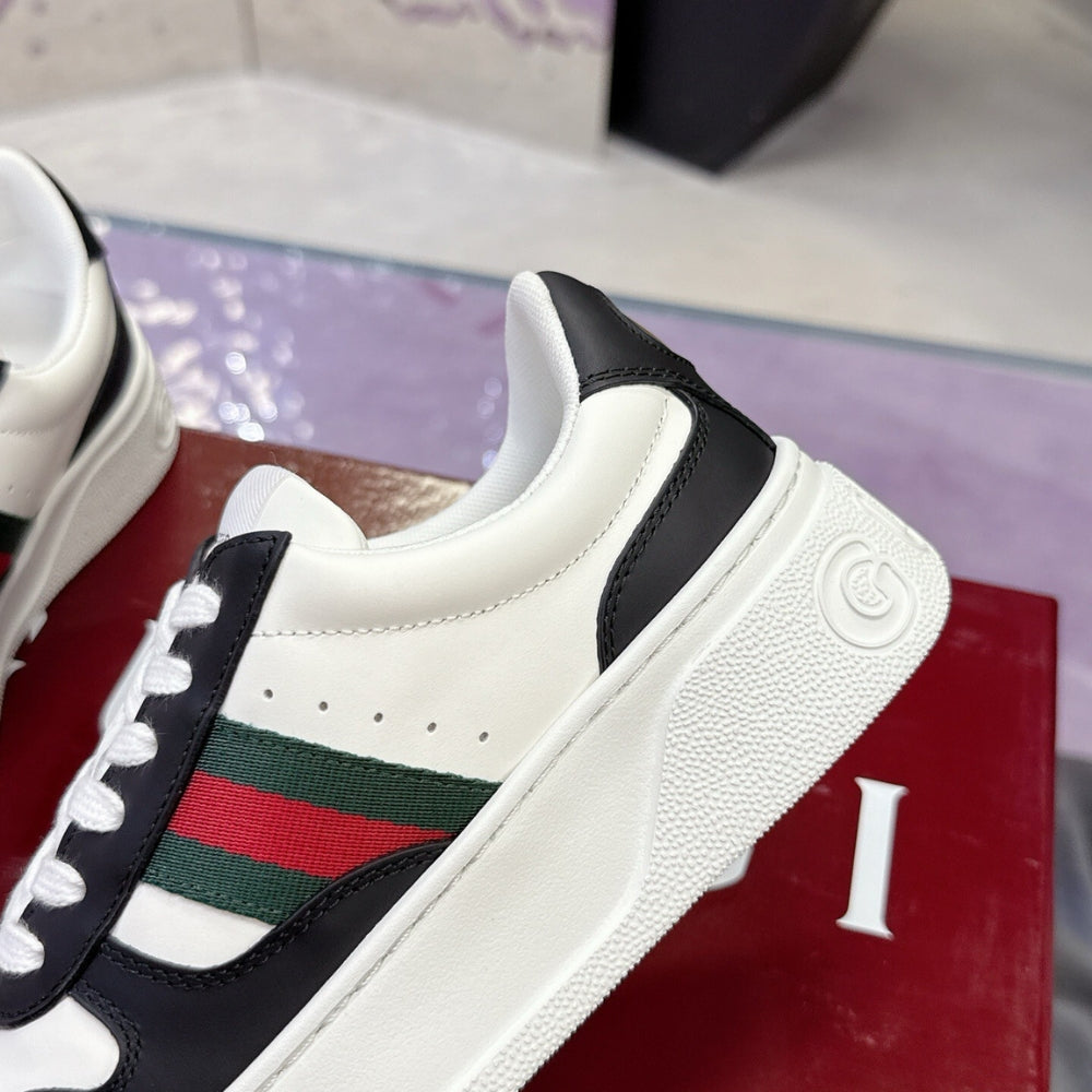 Gucci Women Chunky Trainers Black And White