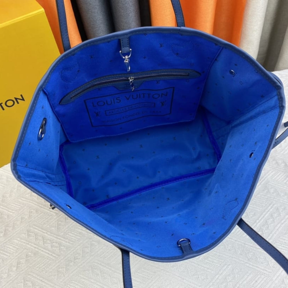 Louis Vuitton Neverfull MM Monogram Escale Blue 31Cm